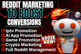 make viral reddit post for iptv ai app game crypto memecoin website management