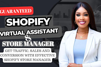 be USA UK shopify store manager, etsy shop virtual assistant pod store maanager