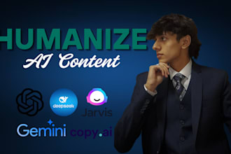 edit, review, and humanize ai generated content