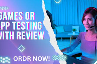 test and review your app or games on play store with excellent feedback