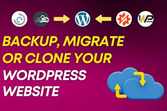 backup migrate clone wordpress website safely quickly