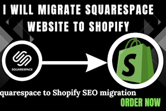 website migration transfer move squarespace woocommerce store to shopify website
