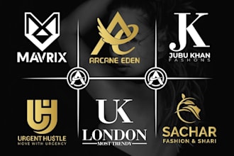 design luxury fashion and clothing brand logo
