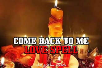 cast powerful love spell, contact me spell, get ex back