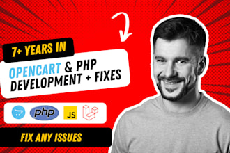 be your opencart expert, fix opencart issue or errors
