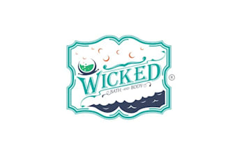 design modern wicked bath and body logo