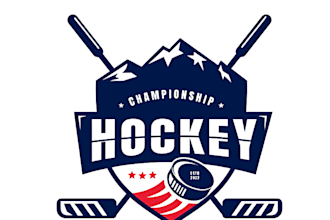 design baseball, basketball, football, hockey sports logo