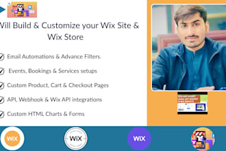 build and customize a professional wix website with advanced wix velo code