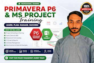 be your primavera p6 or ms project trainer