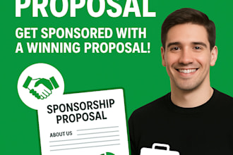 be your professional sponsorship proposal write