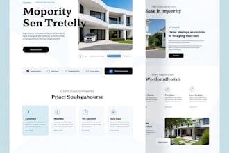 create real estate property buy rent sell website