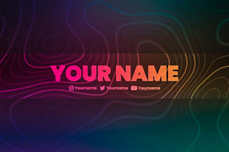 design epic gaming logo and banners for youtube or twitch