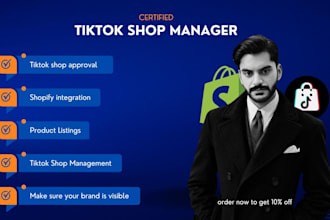 set up tiktok shop, manage tiktok shop