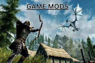 mod any game, troubleshoot your games like fallout 4, skyrim unity game mods