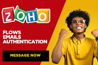 do zoho flows, zoho mails, zoho authentication, leads