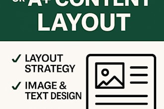 design amazon a plus content or storefront for conversion optimization