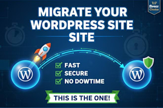 migrate your wordpress site fast, secure, with no downtime