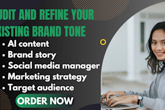 audit refine your existing brand tone voice