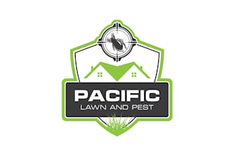 design attractive land and pest control logo