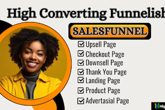 build clickfunnels sales funnel system io gohighlevel kajabi funnelish page