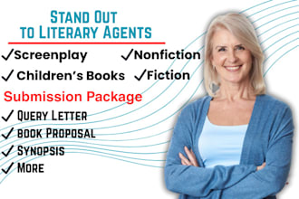 write a powerful query letter, book proposal, synopsis, agent ready submission