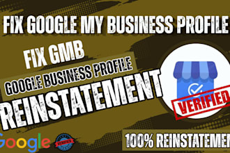 reinstate, fix gmb suspension, reinstate gmb, fix suspended gmb and appeal gmb