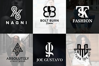 design luxury cosmetics beauty fashion and clothing brand logo