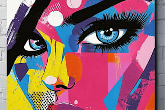 design awesome graffiti pop art font logo