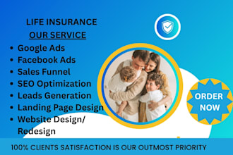 provide life insurance leads,morgage leads,iul insurance leads