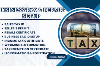 register your llc ein and obtain seller permit tax id and tax certificates