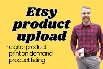 upload product on etsy shopify ebay add product listings