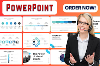 design a professional powerpoint presentation or business pitch deck, ppt slide