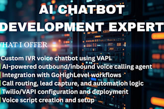 setup ghl vapi ivr chatbot and ai voice calling agent vapi voice automation
