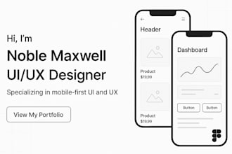 do UI UX design, website, dashboard, mobile app UI UX design