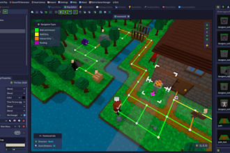 build 2d and 3d game on godot game engine, unity game development