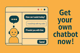 integrate a custom ai chatbot into your website and free service consultant