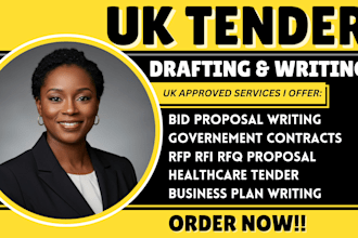 bid and win UK tender contracts, bid proposal rfp rfi home healthcare tender rfq