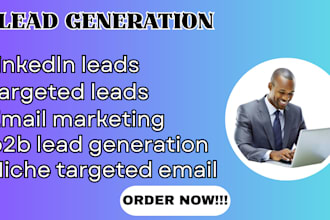 do b2b leads, prospect list, email marketing, linkedln lead