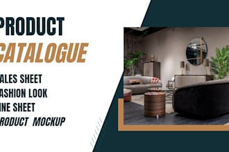 design product catalogue, sales sheet fashionlook book line sheet