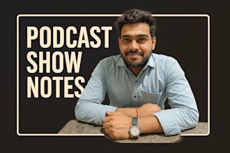 turn podcasts to notes shows to words that mix with listeners mind