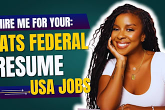 write federal resume for usajobs, government resume, military resume