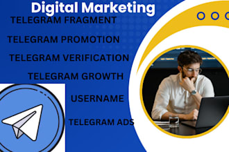 telegram fragment verification, secure username claim and setup, telegram ads