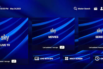 rebrand xciptv, smarter and ibo player sky glass for you