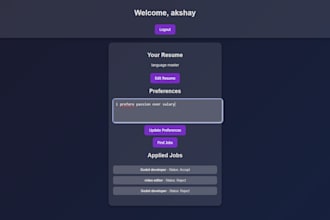 make python flask full stack webapp