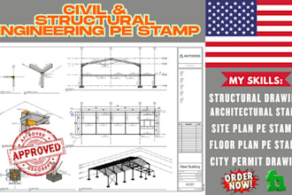 be california civil and structural engineering stamp california pe stamp