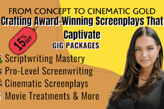write screenplay movie script screenwriting film script scriptwriting tv series
