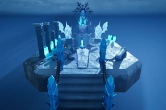 build vrchat world, vr world, vrc world, metaverse world, game environment