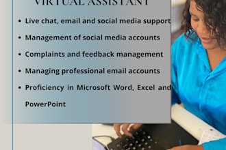 be your professional virtual assistant for customer support