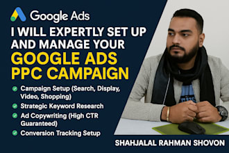 expertly set up and manage your google ads PPC campaign