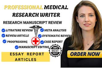 create medical fitness blog writing for health manuscript articles editing